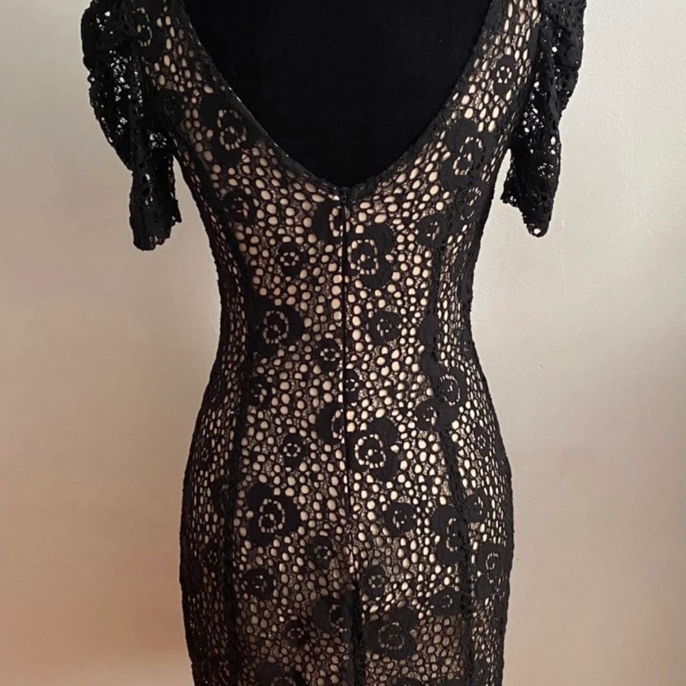 NWOT Black Lace Dress